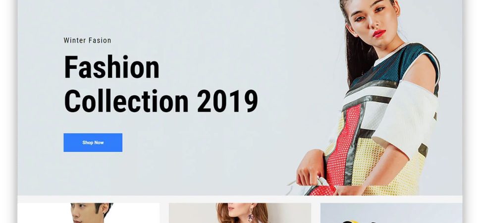 Get a website for online shopping:
