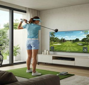 Golf Training Aid for Distance Control