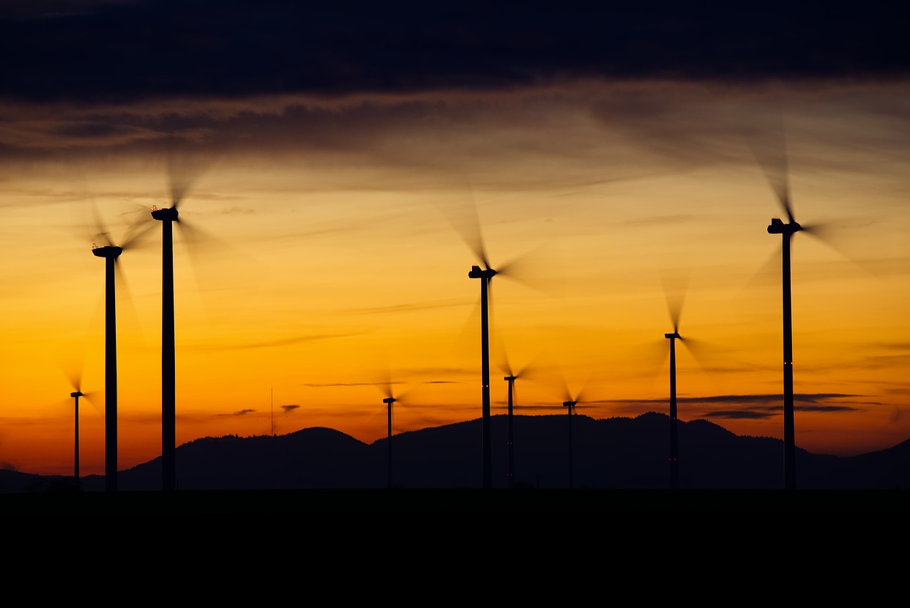 Wind turbines, silhouettes, sunset — The Appeal of Independent Sex Movies